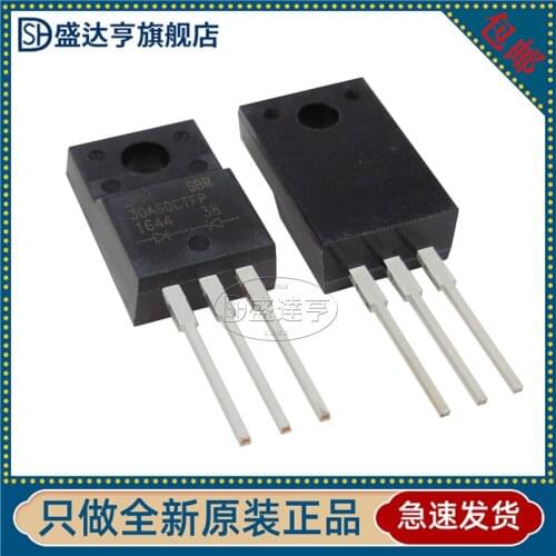 10Pcs/Lot SBR30A60CTFP 30A 60V TO220 SCHOTTKY DIODE Rectifying