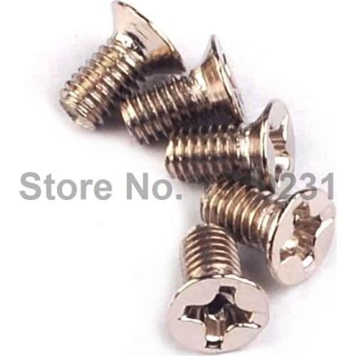 100PCS Flat-head Screws M3*6