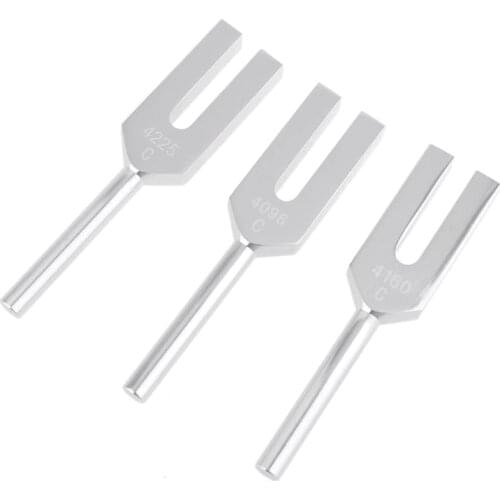 3pcs/set Aluminum alloy angel crystal tuning fork 4096Hz/4160Hz/4225Hz energy tuning fork
