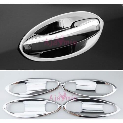 Accessories Fit For Mercedes Benz 2016 2017 E Class W213 Door Handle Bowl Insert Overlay Trim Cover Chrome Car Styling
