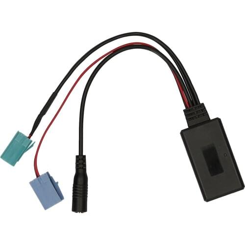 Car Stereo BT 5.0 Audio Music Adapter Phone Call Handsfree AUX-IN ISO 6Pin Replacement for Renault Radio Updatelist