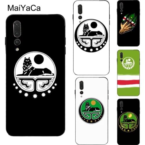 MaiYaCa Chechen Coat Of Arms Case For Huawei Honor 7A Pro 7C 8A 8C 8S 8X 9X 9 10 Lite 20 Pro 10i Y6 Y7 Y9 2019 Nova 5T