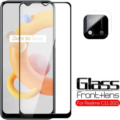 For Oppo Realme C11 2021 Glass Camera Tempered Glass RealmeC11 Realmy Realmi C 11 6.52" RMX3231 Screen Protector Protective Film
