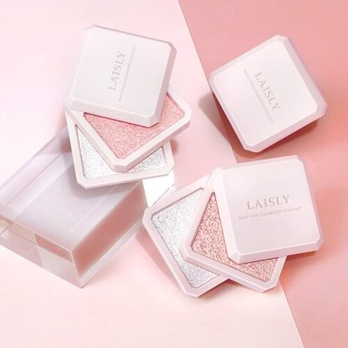 New Double-layer Highlighter Facial Bronzers Palette Makeup Glow Face Contour Shimmer Powder Illuminator Highlight Cosmetics