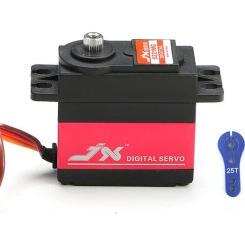 JX PDI-6221MG 20KG High Torque Aluminum Digital Metal Gear Coreless Servo Remote Control Aircraft Helicopter Parts