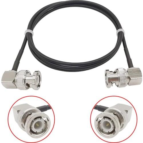 SDI video signal cable Ultra-soft camera monitor SDI line BNC plug to BNC plugs elbow SDI pigtail Camera RF coaxial cable