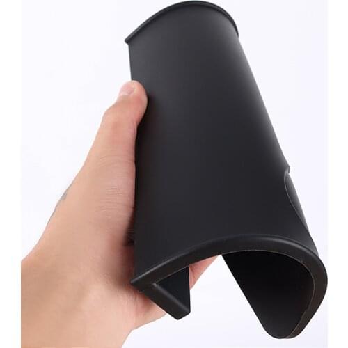 Coffee Tamper Mat Non-Slip Corner Edge Tamping Powder Pad Office Bar Shop