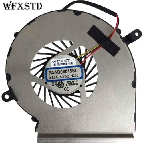 New Original Gpu Cooling Fan For MSI GE62 GE72 PE60 PE70 GL62 GP62 PAAD06015SL N302 Laptop Cooler Radiators Cooling Gpu Fan