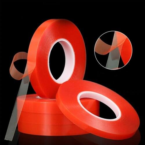 3m Acrylic Double Side Adhesive Tape Acrylic Transparent Sticker No Traces for LED strip Car Auto Interior Fixed Phone Fix