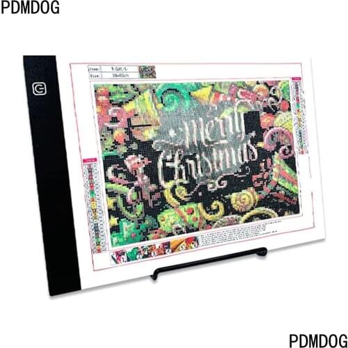 NEW A3/A4/A5 Size Drawing Tablet Led Light Pad Tablet Diamond Painting Eye Protection Bright Copy Board Diamond Embroidery art