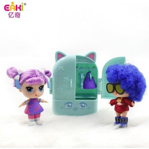 EAKI Original Surprise Dolls Blind Box DIY Dress Up Girl Doll Toys Gift Doll for Girls Doll Toys for Children Girl Toys for Kids