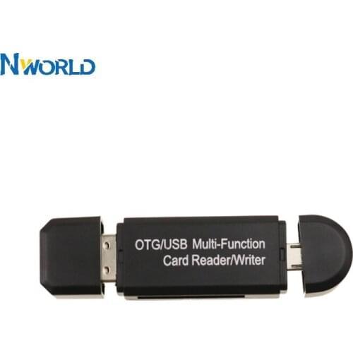 Nworld High-speed USB 2.0 Flash Drive OTG Card Reader Adapter Universal OTG TF/SD E Reader For Laptop accessories With Micro sd