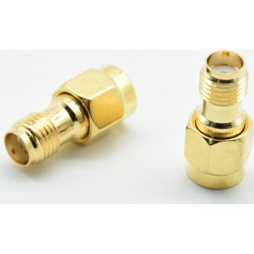 2pcs JX Connector The factory sales SMA to SMA adapter female connector RPSMA cheap fast ship