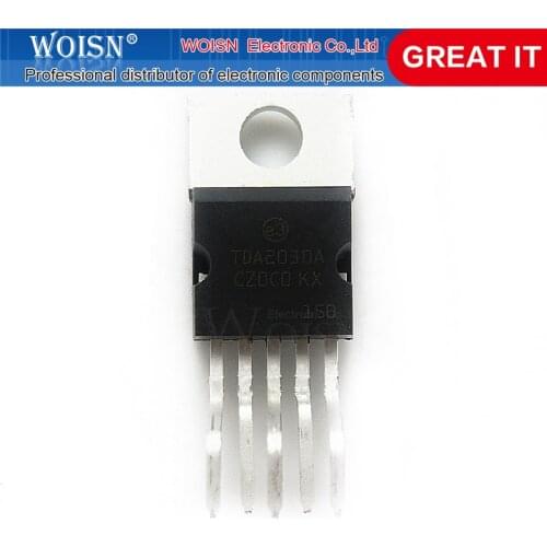 5pcs/lot TDA2030A TDA2030 D2030A TO220-5 In Stock