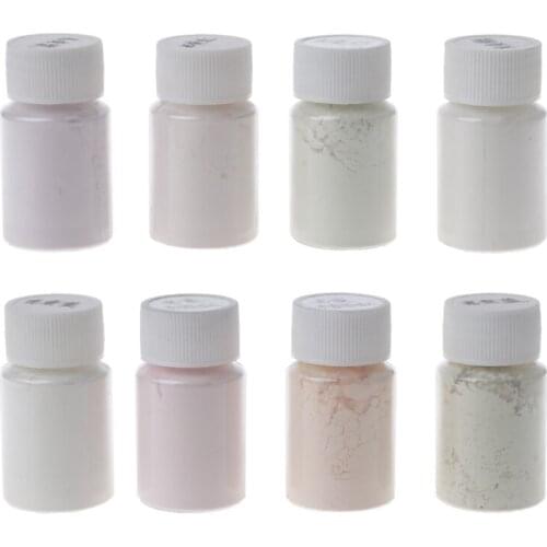 8 Color Sunlight Reactive Pigment Kit UV Color Change Pigment Powder Exposed to Sunlight or UV Light Colorant Art Crafts