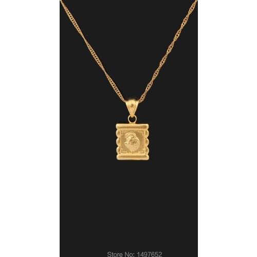 Adixyn New Arrival charm fish pendant Gold Color Fish pendants Necklaces for women jewelry Free Shipping