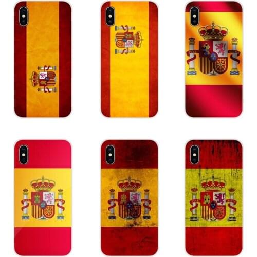Accessories Phone Cases Covers Spanish flag For Apple iPhone X XR XS 11Pro MAX 4S 5S 5C SE 6S 7 8 Plus ipod touch 5 6
