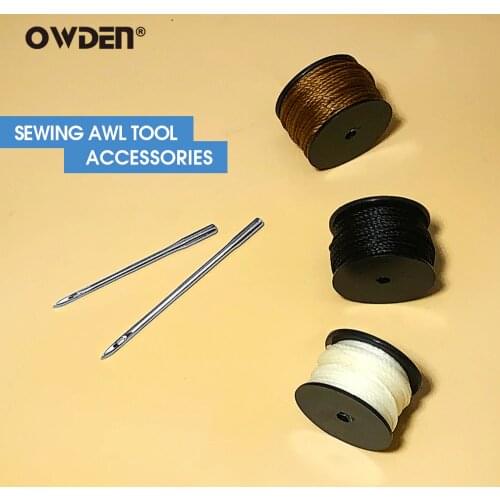 OWDEN Sewing Machine Accessories Leather Craft DIY Sewing Needles Sewing Threads
