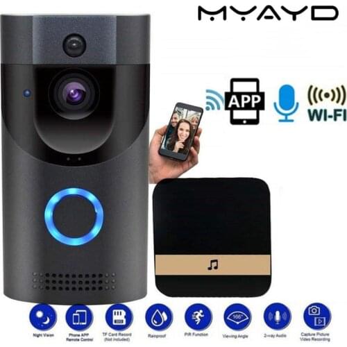 720P WIFI Video Doorbell LOW POWER & SUPER LONG STANDBY TIME