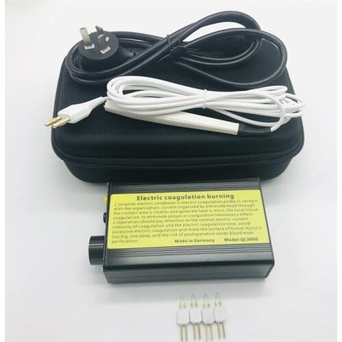 Electric hemostatic tip electrocoagulation hemostatic heating device double eyelid Toiletry Kits