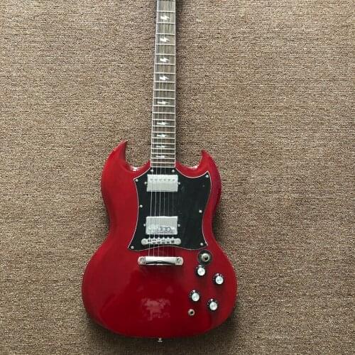 Hot Sale SG Electric Guitar G400 Deep Red Color Rosewood Fingerboard Free Shipping