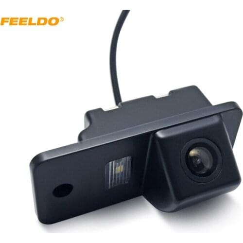 FEELDO Car Rear View Camera CMOS Parking Camera For Audi A3 A4 A6 A8 Q5 Q7 A6L Backup Camera#1067