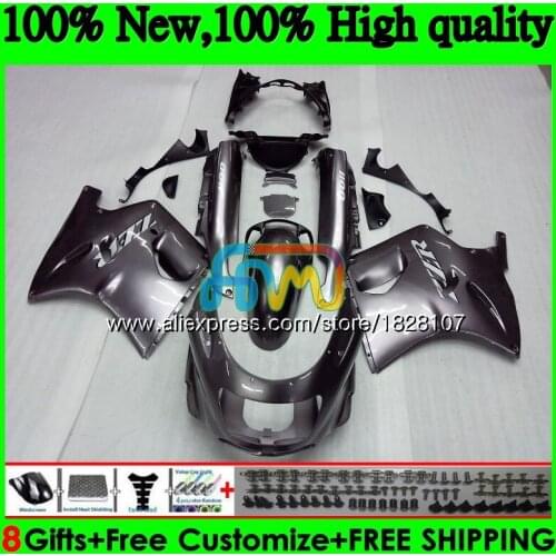 Gloss silver Body For KAWASAKI ZX-11R ZZR 1100ZZR1100 ZX11 R ZZR-1100 7BS.108 ZX-11 ZX 11R ZX11R 90 91 92 1990 1991 1992 Fairing
