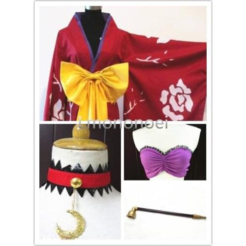 XxxHolic Yuuko Ichihara Cosplay Costume Clothes with pipe neckwear whole set