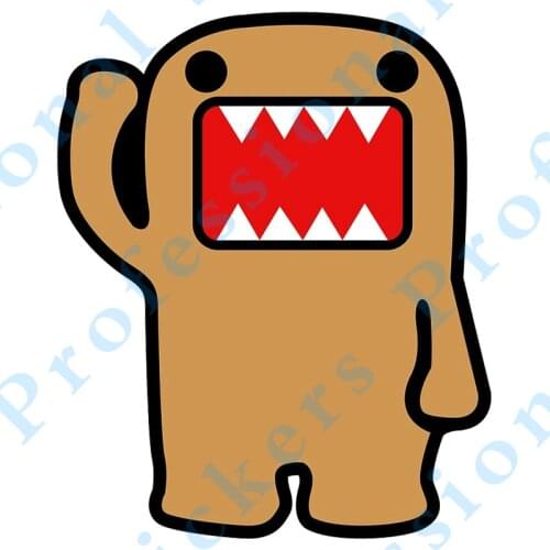 Hot Reflective JDM Car Stickers Domo Styling and Decal Bumper Motorcycle for Bmw Cover Scratches Applique KK16*14cm