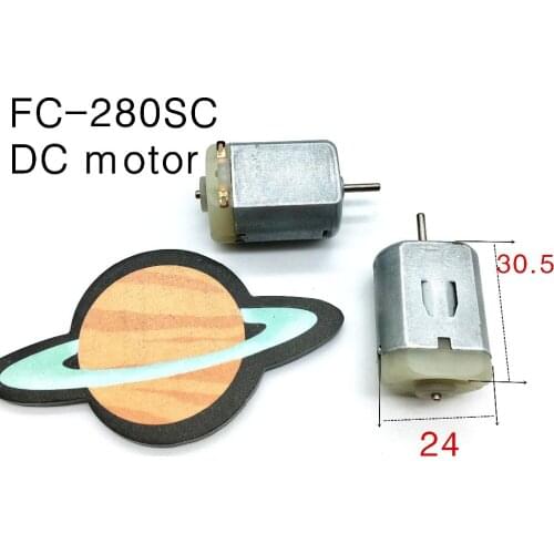 Mini FC-280SC DC motor for Smart Robot Camera or USB fan electric toys DC gear motor