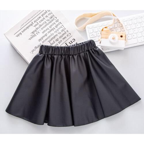 VIDMID Girl Mini Skirt Child Princess Girl Skirt Lovely Prom Dress Childrens Black Skirt Baby Dress 3-8 Years Old Clothes P138