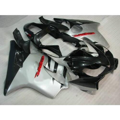 Motorcycle Fairings For H CBR600F4i CBR600 CBR 600 F4i 2001 2002 2003 Silver black Injection Molding Bodywork Fairing Kit