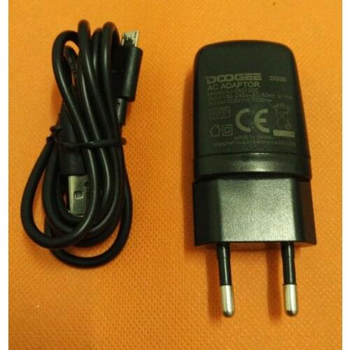 Original Travel Charger EU Plug Adapter+ USB Cable for DOOGEE Y200 MTK6735M Quad Core Free Shipping