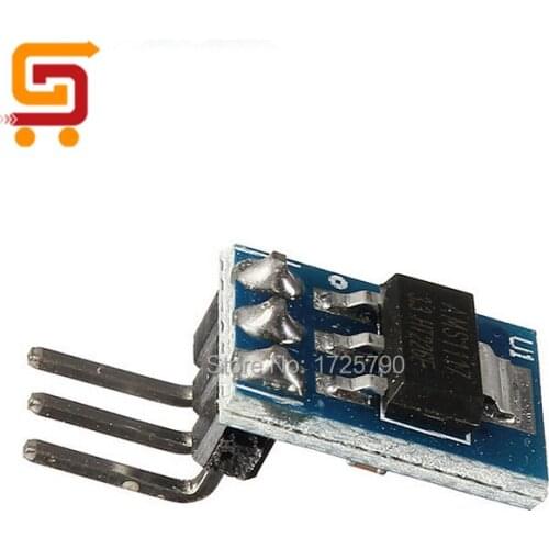 High Quality 10Pcs/lot 5V to 3.3V For DC-DC Step-Down Power Supply Buck Module AMS1117 AMS1117-3.3 LDO 800MA