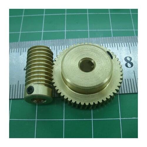 0.5M - 30Teeths Worm Gear+Rod High Speed Reduction Ratio 1:30 Toys Speed Reducer Motor Accessories