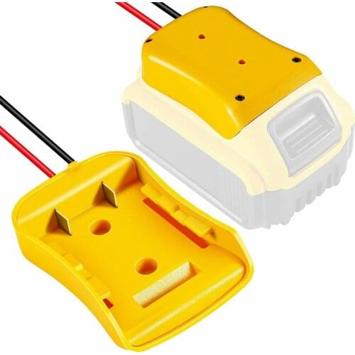1pc For Dewalt 18V/20V Max Battery Adapter To Dock Power Connector 12AWG Robotics Power Tool Accessories