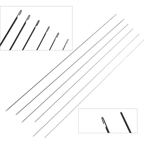 Beaded Crochet Hook Super Long Super Thin Lengthened Beading Needle Crochet Opening DIY Hand Tools