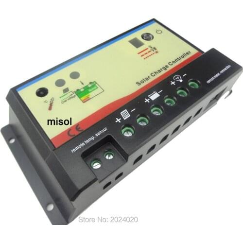 20A 12/24V Solar Regulator, solar charge controller, pwm, battery charging