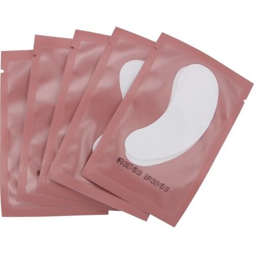 50 Pairs Eyelash Extension Lint Free Under Eye Pads Cosmetic Tools