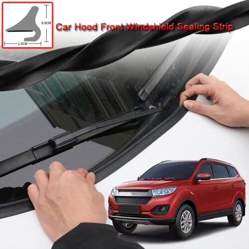 For Lifan Marvell 2016-2020 DIY Car Seal Strip Windshied Spoiler Filler Protect Edge Weatherstrip Strips Sticker Car Accessories