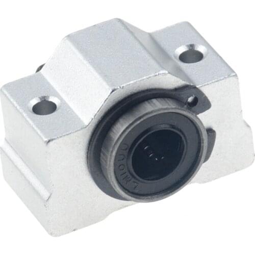 Freeshipping 2pc SC8VUU SC10VUU SC12VUU SC13VUU SC16VUU linear bearing block linear slide bearing units CNC router