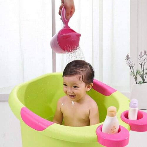 Baby Shampoo Cups Hair-Cup Shower-Spoons Bath-Caps Washing Toddle Bath Cup