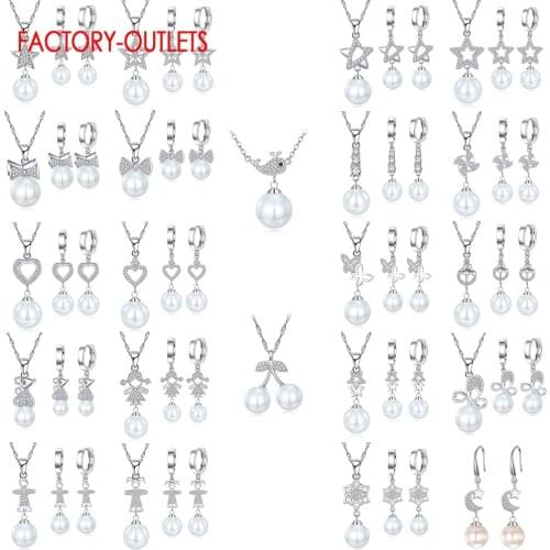Factory Outlet Stars Shape Genuine 925 Sterling Silver Fashion Jewelry Sets Newest Female Jewelry For Wedding Dance Party