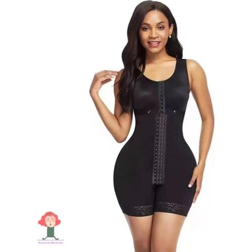 Full Body Shaper Bodysuit Colombian Reductive Girdle Butt Lifter Waist Trainer Slimming Shapewear Post Liposuction Thigh Trimmer