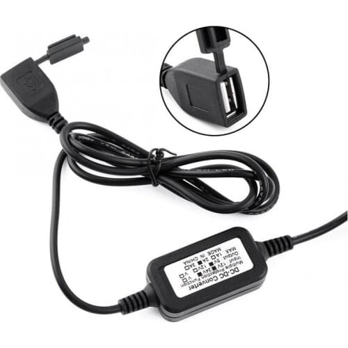 USB Motorcycle Electric Vehicle Charger Keenso Waterproof 12V/5V Power Supply Port Socket Charger for Motorcycle Smart Phone GPS