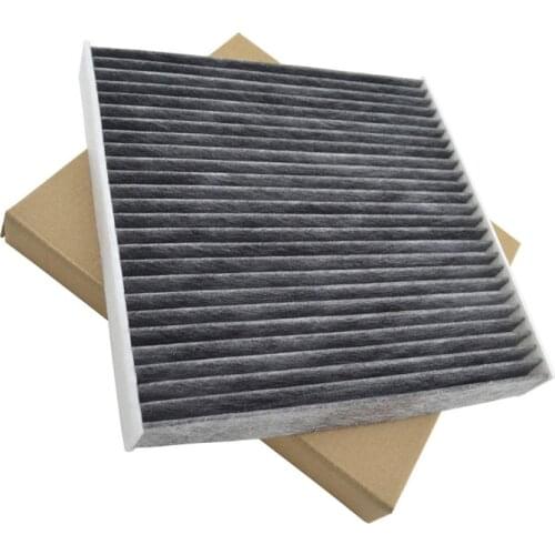 Carbon Fiber Cabin A/C Air Filter Fit For Honda CR-V Civic Accord Crosstour For Acura Air Intake Filters