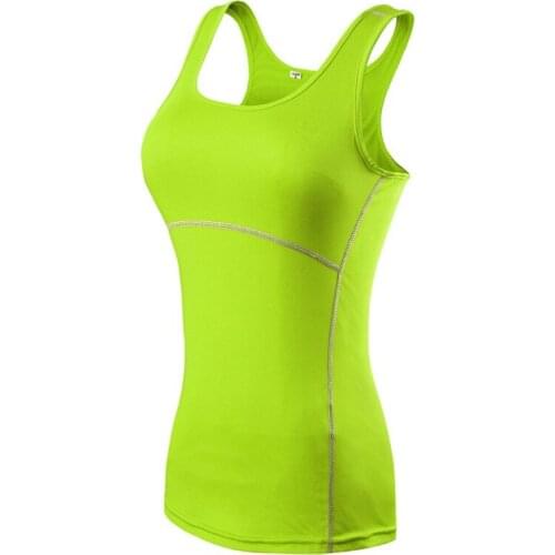 Womens Sports PRO Running Yoga Quick-drying Breathable Vest Yoga