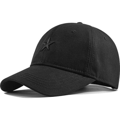 2021 Cotton Soft Top Sun Hats Big Bone Man Causal Peaked Hat Male Plus Size Baseball Caps For Man 60-66cm