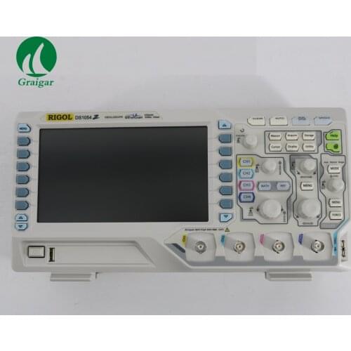 4 Analog Channels 50MHz Bandwidth DS1054Z 50MHz 4 analog channels DS1054Z New Digital Oscilloscope
