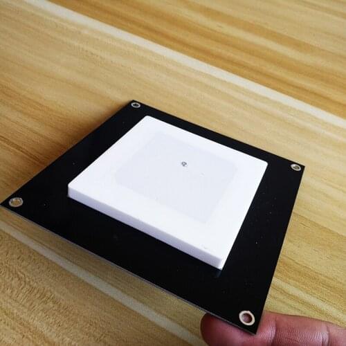 5dbi RHCP Ceramics rfid reader Antenna 120*120mm passive 865 868mhz / 915mhz small rfid uhf antenna 1-5meter for embedded system